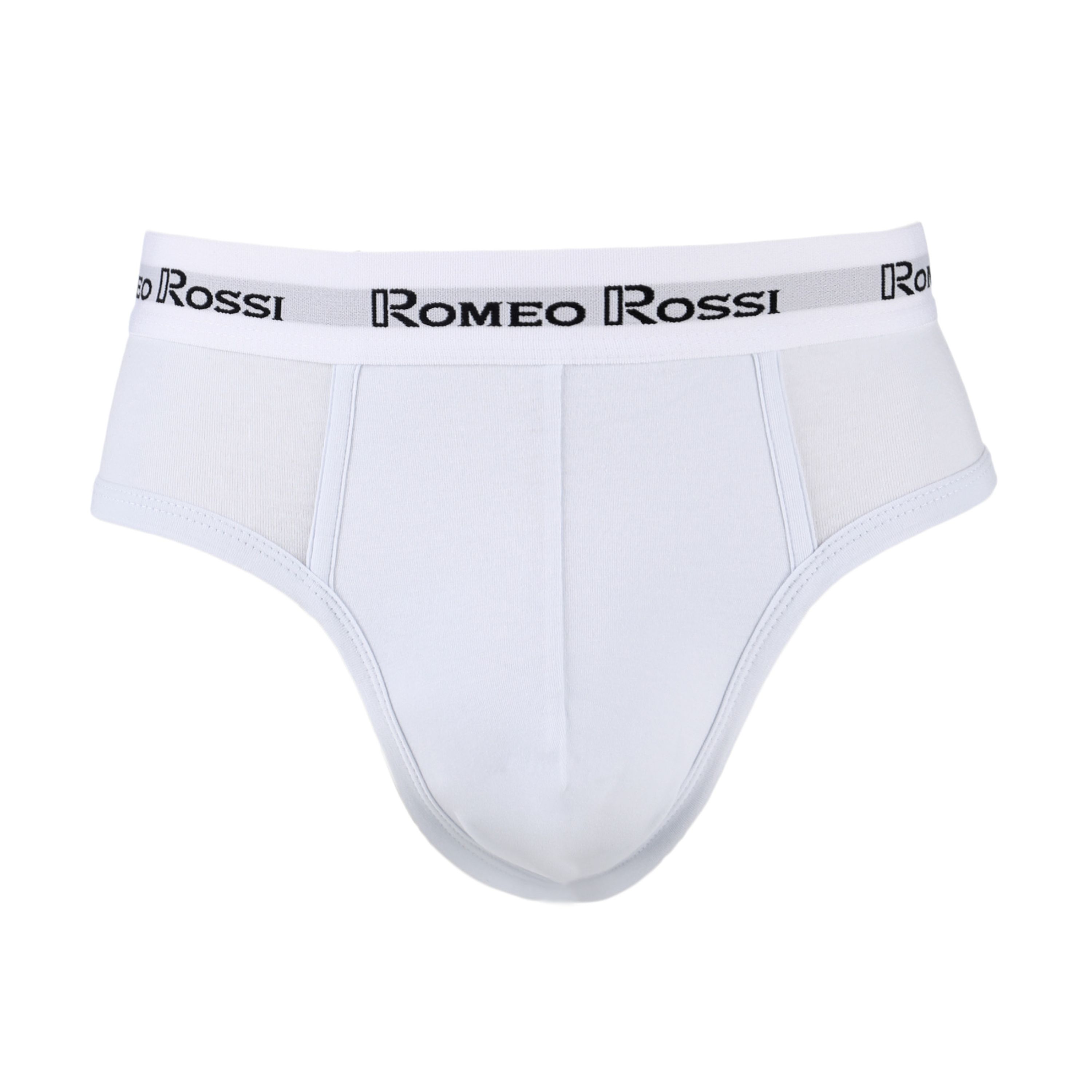 Мужские трусы брифы белые Romeo Rossi RR367-1 фото 1