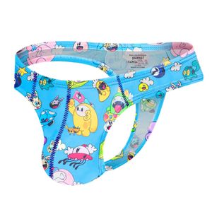 Фото Мужские трусы стринги голубые PUMP! MP2993-17