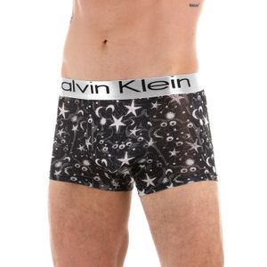 Фото Мужские трусы черные с принтом "звезды" Calvin Klein 