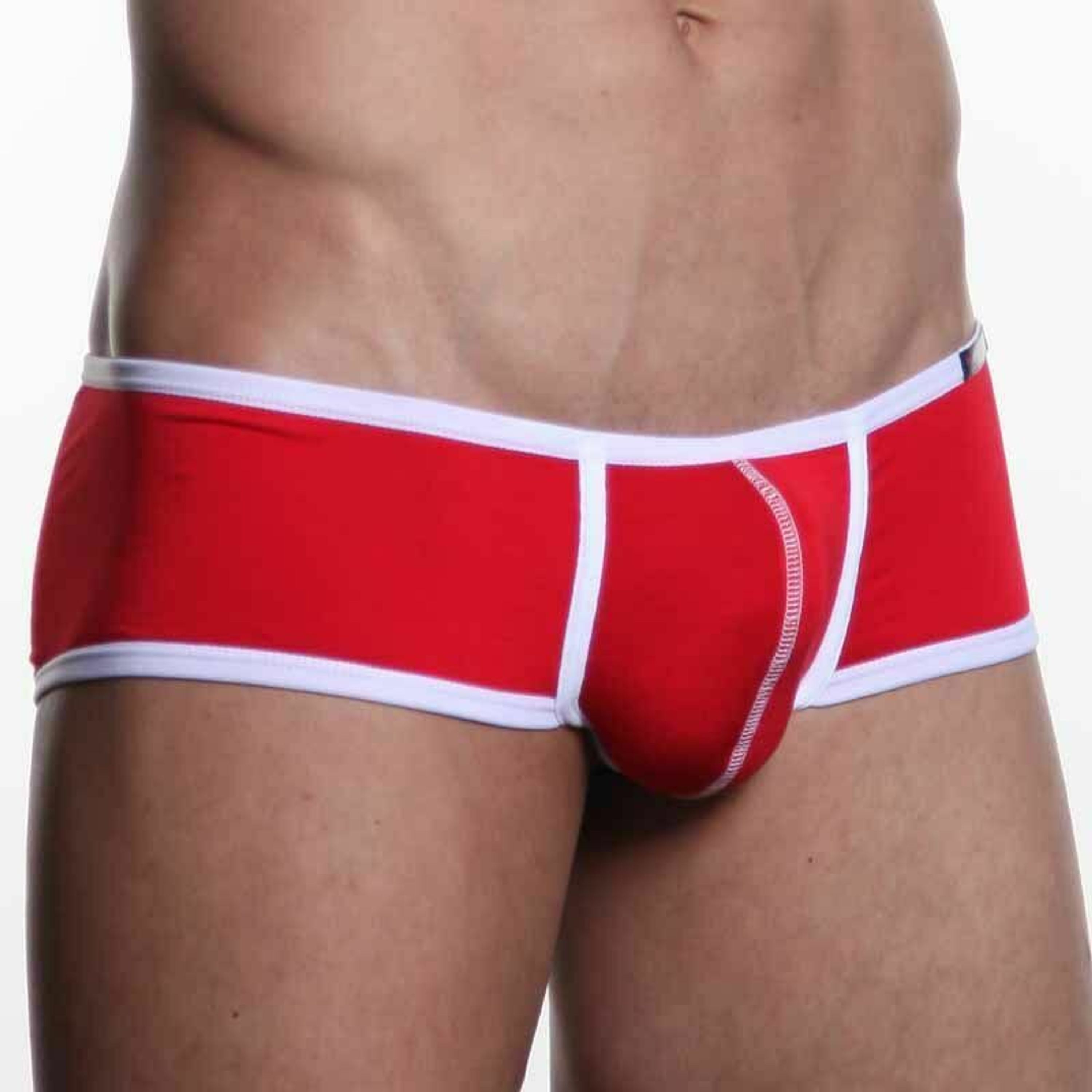 Мужские трусы хипсы красные WangJiang WG00016 фото 2
