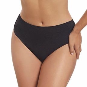 Фото Женские трусы слипы макси черные Creaciones Selene 3123 BRAGA/negro