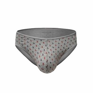 Фото Трусы мужские слипы серые с принтом DARKZONE DZN6548