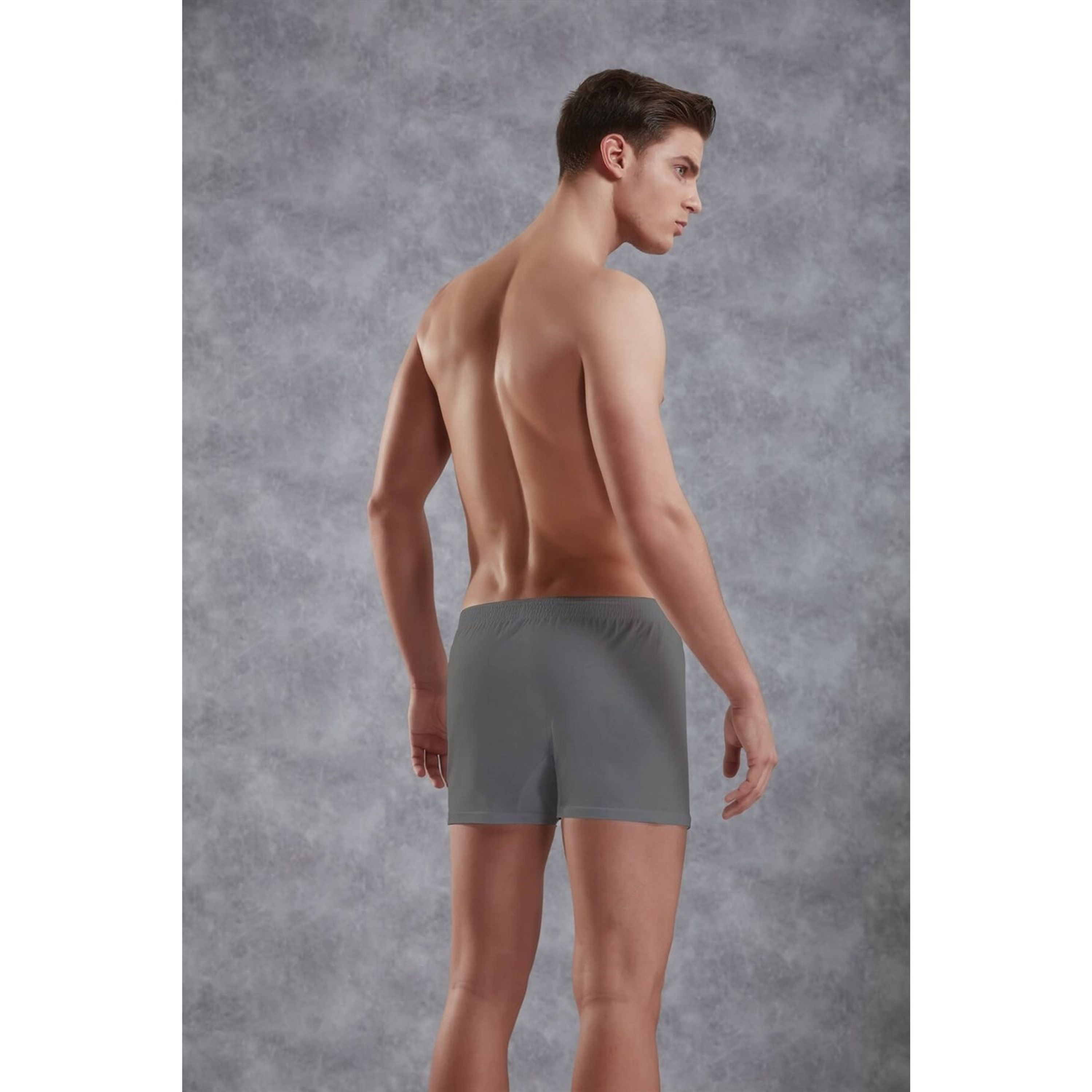 Мужские трусы-шорты plus-size серые Doreanse 1511P фото 2
