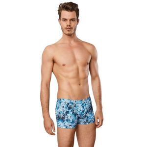 Фото Мужские трусы боксеры голубые с принтом Doreanse 1805