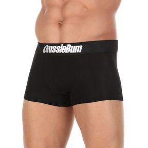 Фото Мужские трусы боксеры черные AussieBum