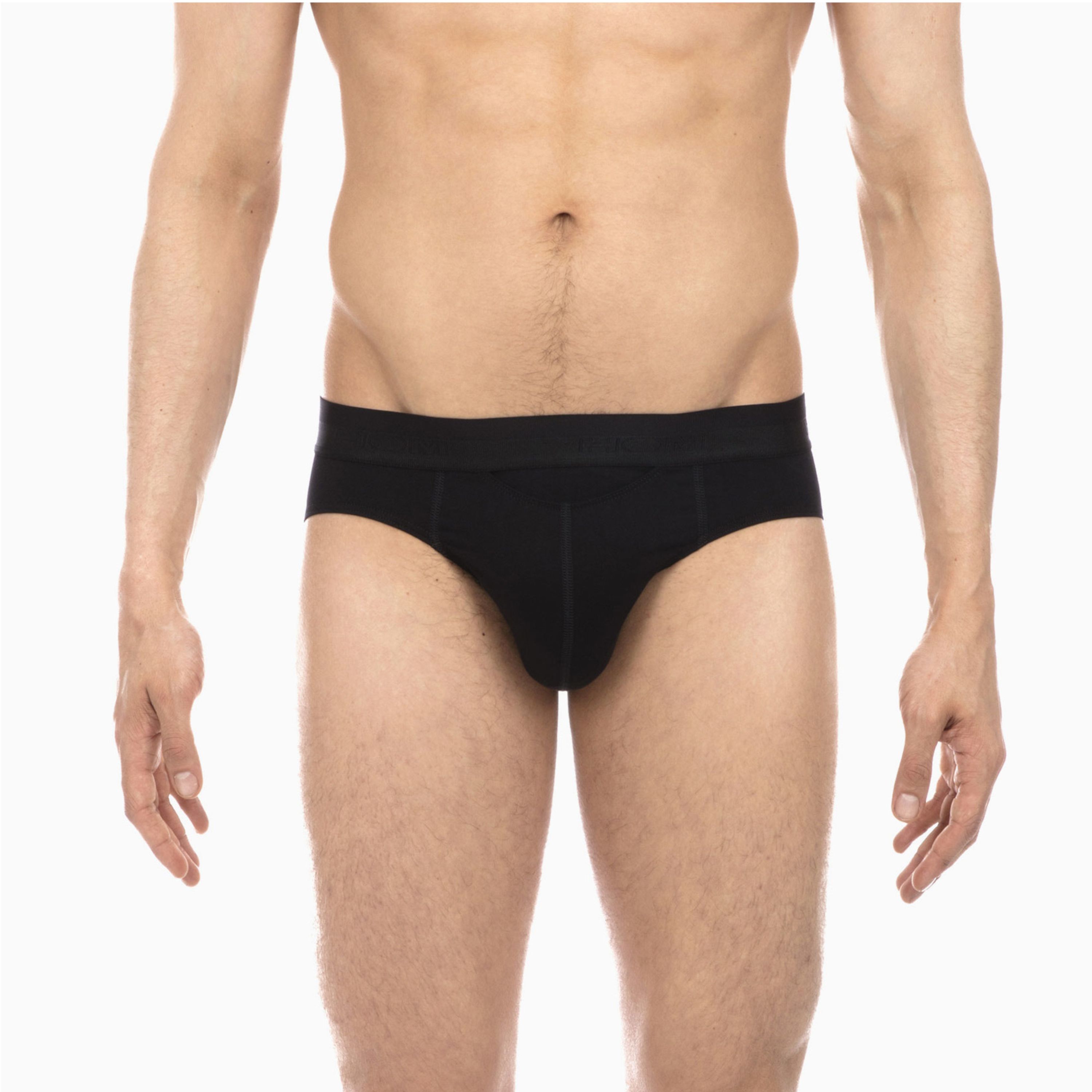 Мужские трусы брифы черные HOM HO1 Mini Briefs HO1 359521_400004 фото 4
