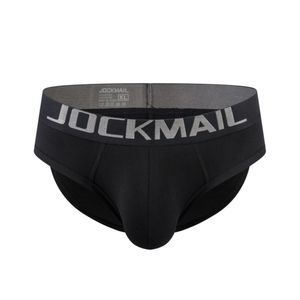 Фото Мужские трусы брифы черные с push up JOCKMAIL JM2021-2