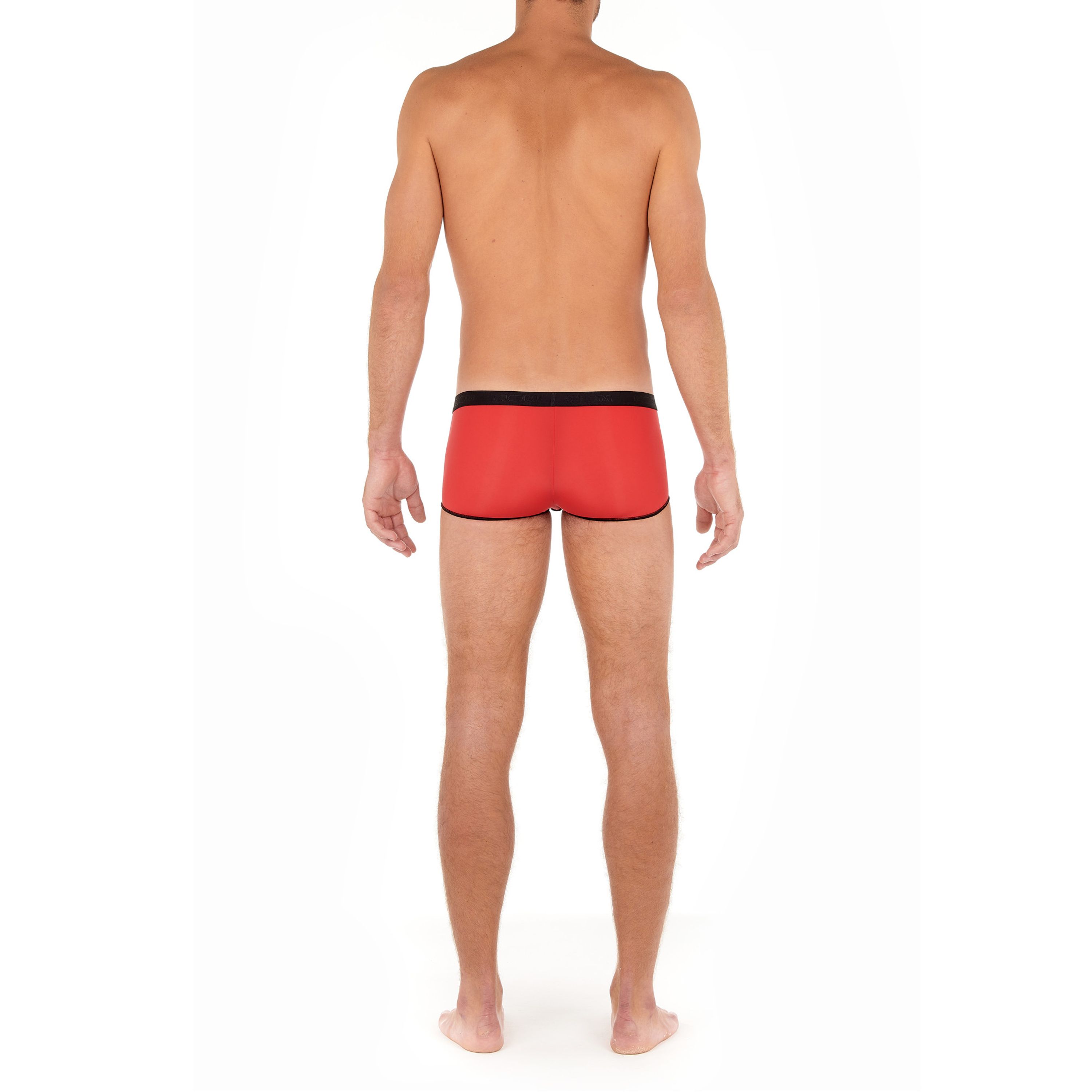 Мужские трусы хипсы красные HOM PLUME UP Trunk HO1 up 402373_404063 фото 3