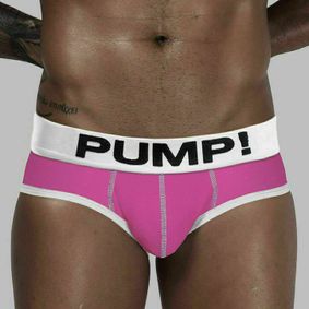 Фото Мужские трусы брифы фуксия PUMP! PU013-22