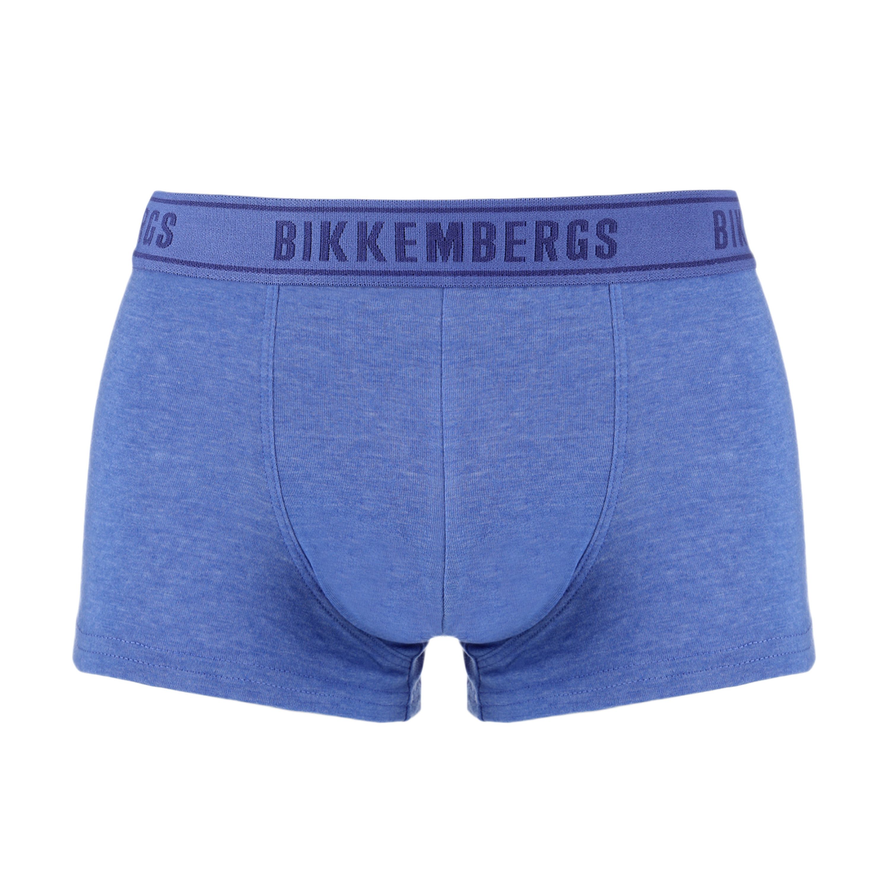 Мужские трусы хипсы (синий) набор 2 в 1 Bikkembergs BKK1UTR15BI фото 2