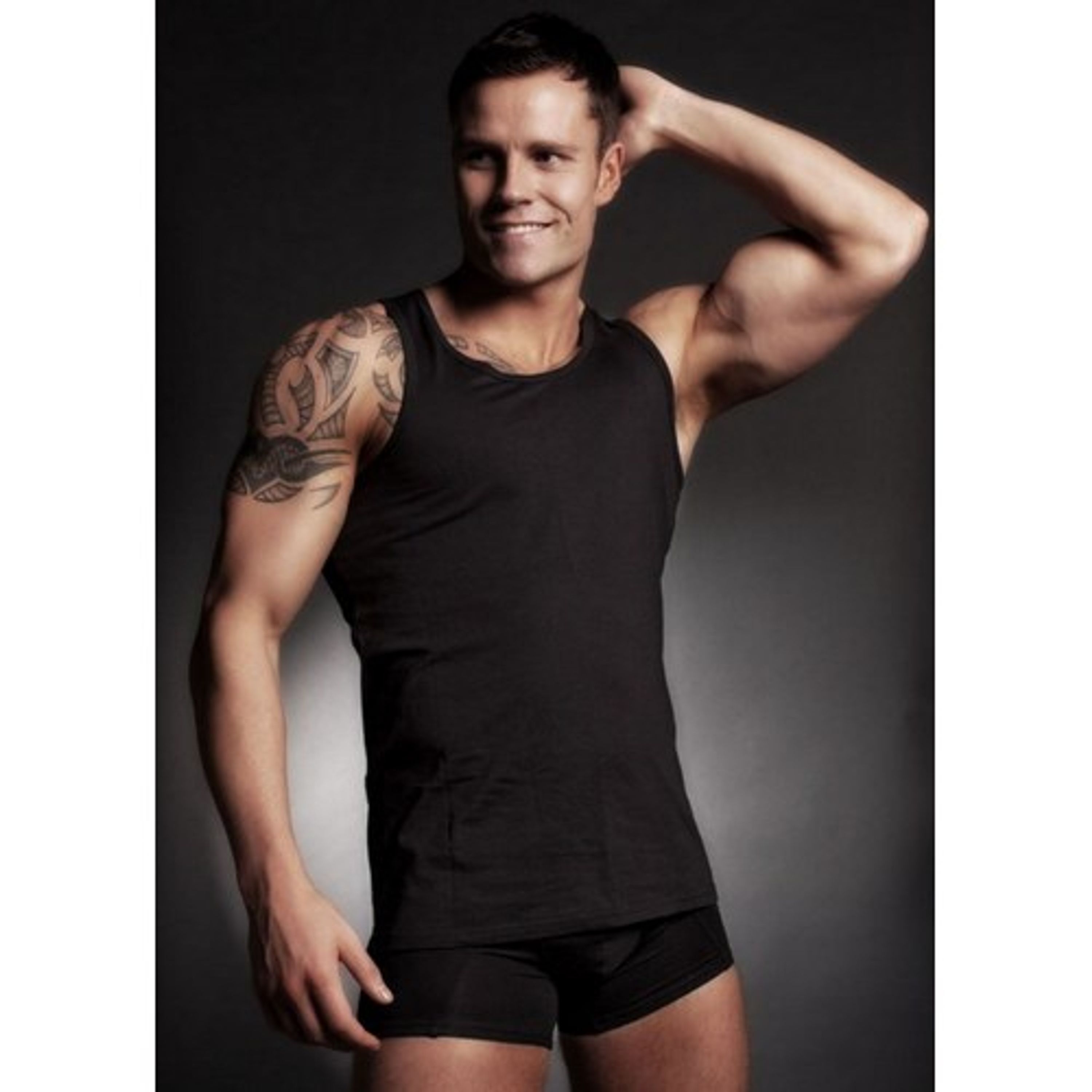 Мужская майка черная Doreanse 2010 фото 1