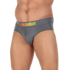 Фото Мужские трусы брифы темно-серые AussieBum