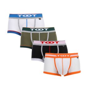 Фото Мужские трусы хипсы произвольные цвета набор 4 в1 TOOT TT52478