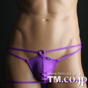 Фото Мужские трусы стринги TM Collection String Purple 0019