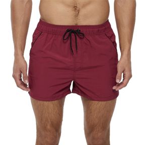 Фото Мужские шорты бордовые Romeo Rossi RR9505-19