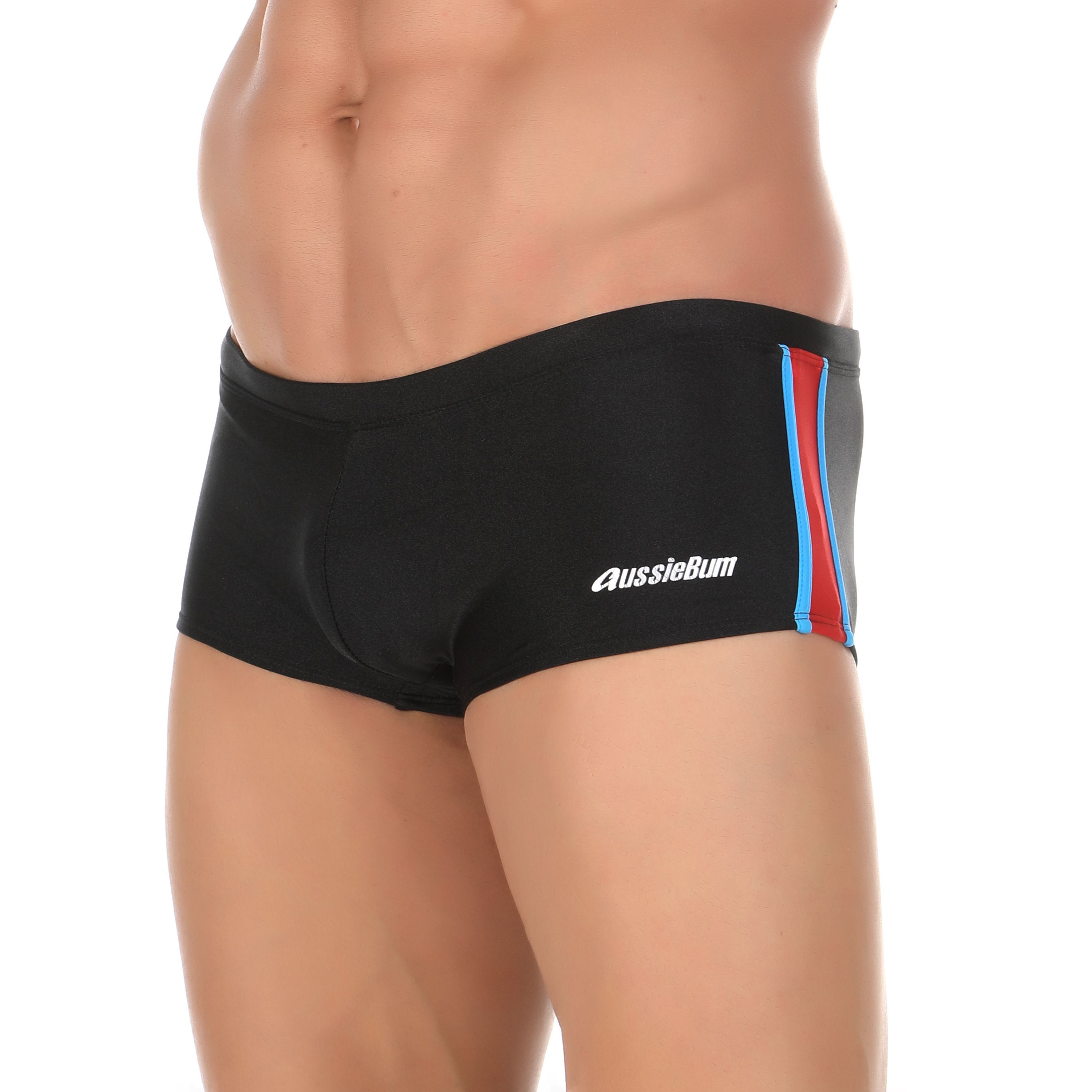 Мужские плавки хипсы черные Aussiebum Squad Black фото 1