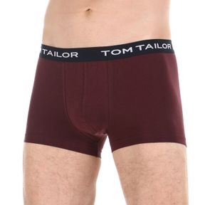 Фото Мужские трусы боксеры набор 3в1 (бордовые, зеленые, голубые) Tom Tailor 70162/6061 490