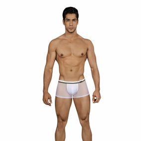 Фото Мужские трусы боксеры белые Clever DEEP LATIN BOXER 014301