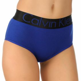 Фото Женские хипсы хлопковые Calvin Klein Women Hips Blue BLACK