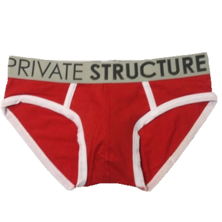 Мужские трусы слипы Private Structure Spectrum Low Rise Brief RED 