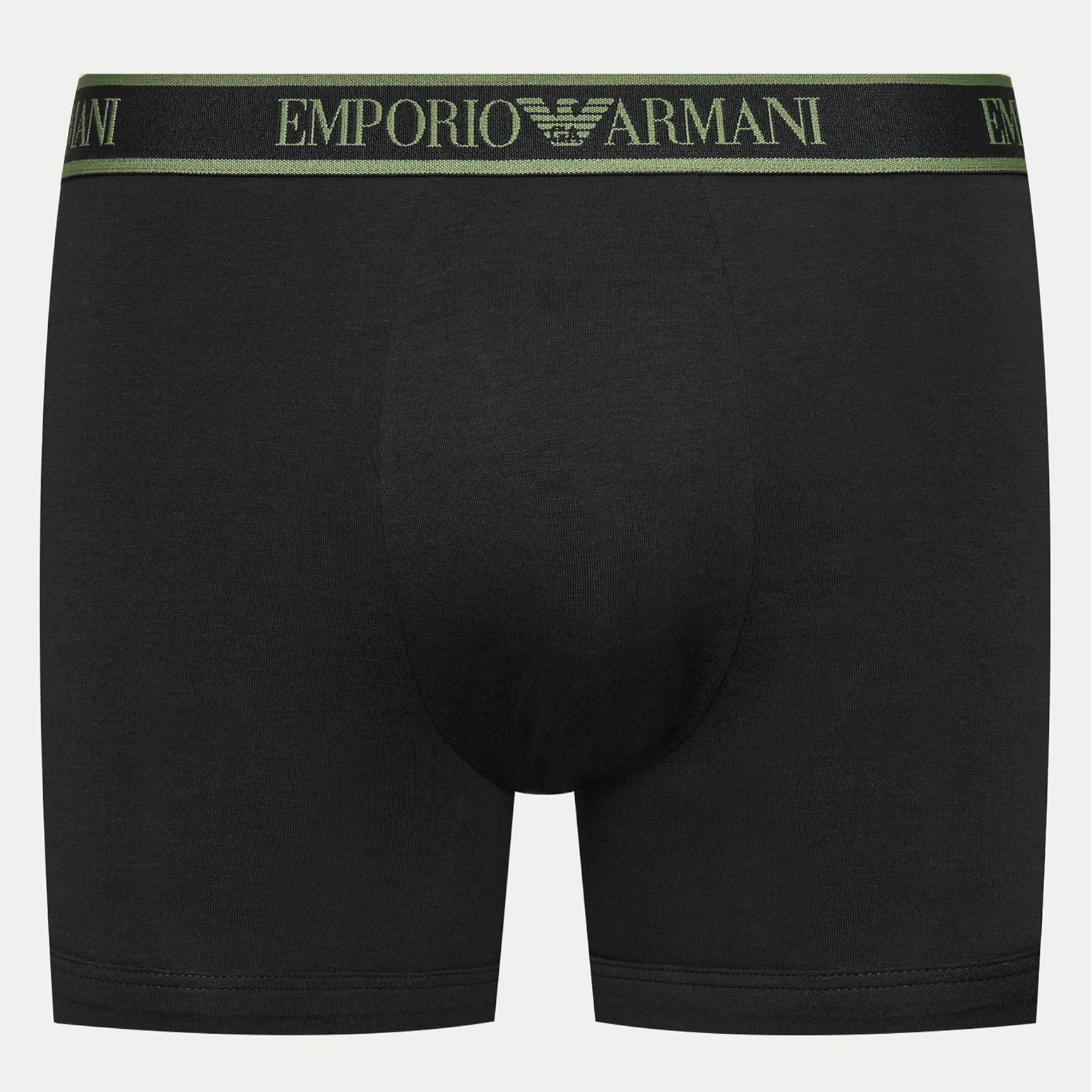 Набор мужских трусов боксеров 3в1 черные Emporio Armani 111473_4F717 21320 фото 3