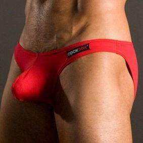 Фото  Мужские трусы слипы красные Cocksox Red Brief