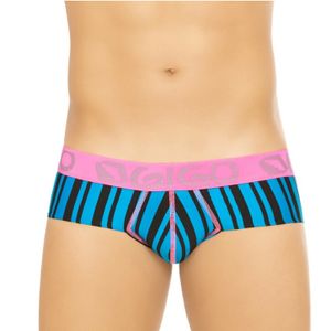 Фото Мужские трусы брифы синие в полоску Gigo Energy