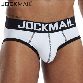 Фото Мужские трусы брифы белые JOCKMAIL JM2032-1