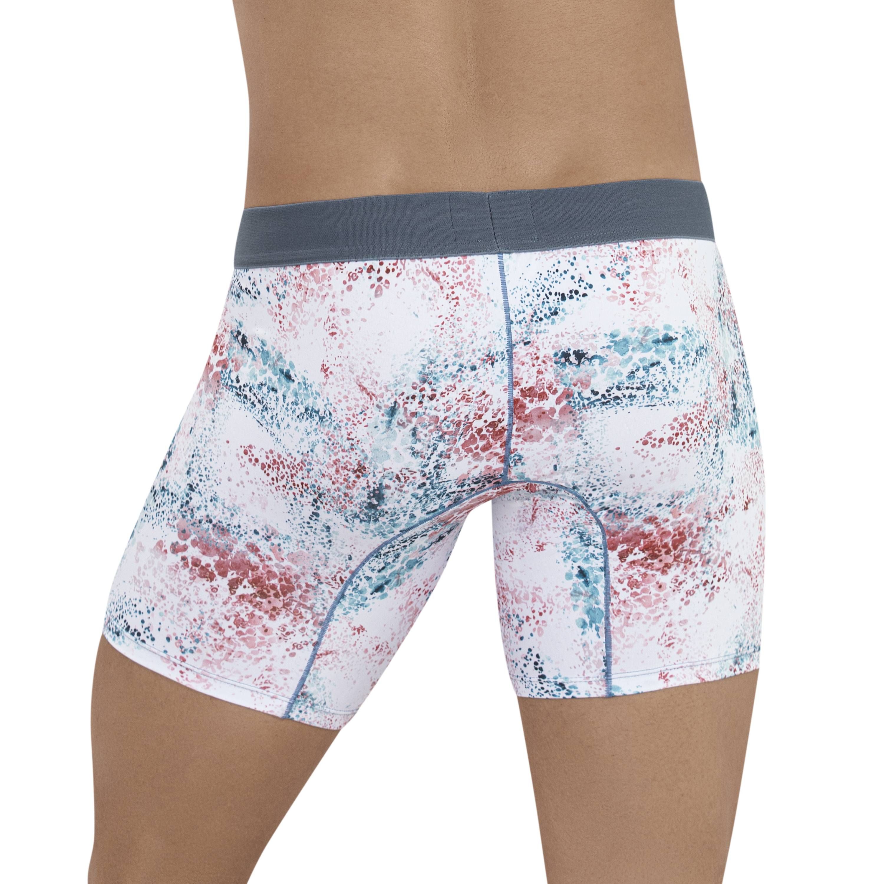 Мужские трусы боксеры удлиненные с принтом Clever SACRED LONG BOXER 113101 фото 3