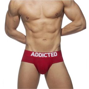 Фото Мужские трусы брифы красные Addicted AD2076-8