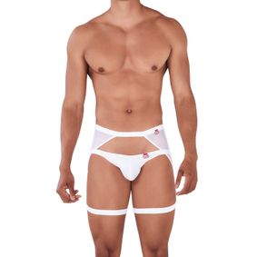 Фото Мужские трусы джоки белые с поясом Pikante MAGNO JOCKSTRAP 034301