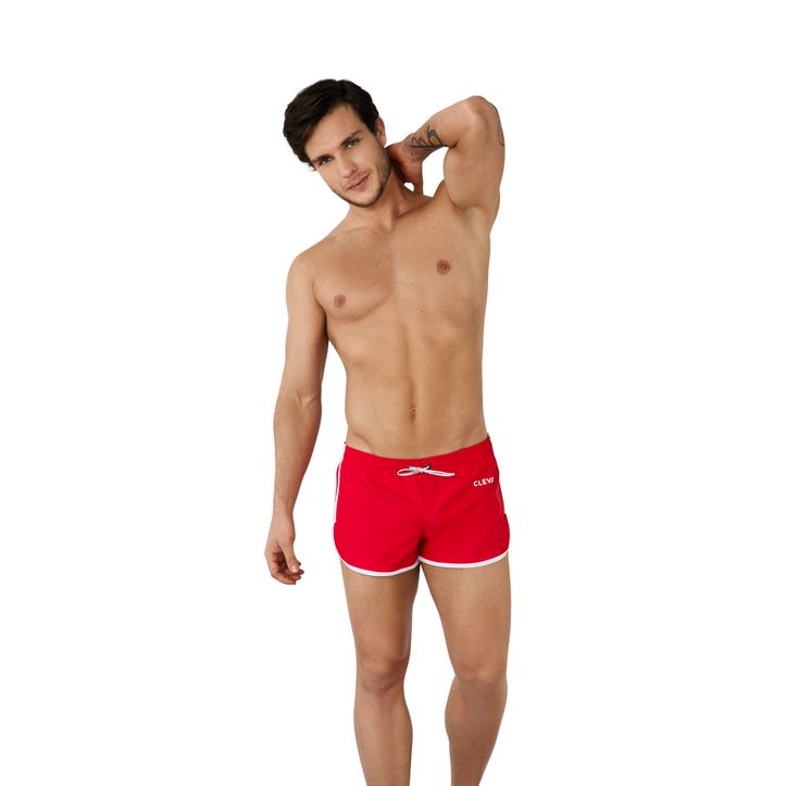 Мужские шорты красные Clever SUMMER ATLETA SHORT 096405 