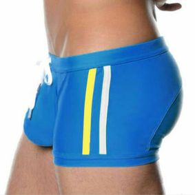 Фото Мужские плавки хипсы синие Aussiebum Swim Trunk Blue