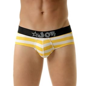 Фото Мужские трусы брифы в желтую полоску Jor New Power Yellow