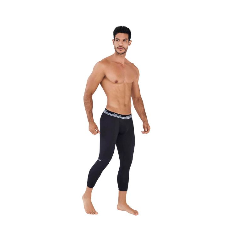 Мужские лосины черные Clever REACTION SPORT PANT 042311 фото 2