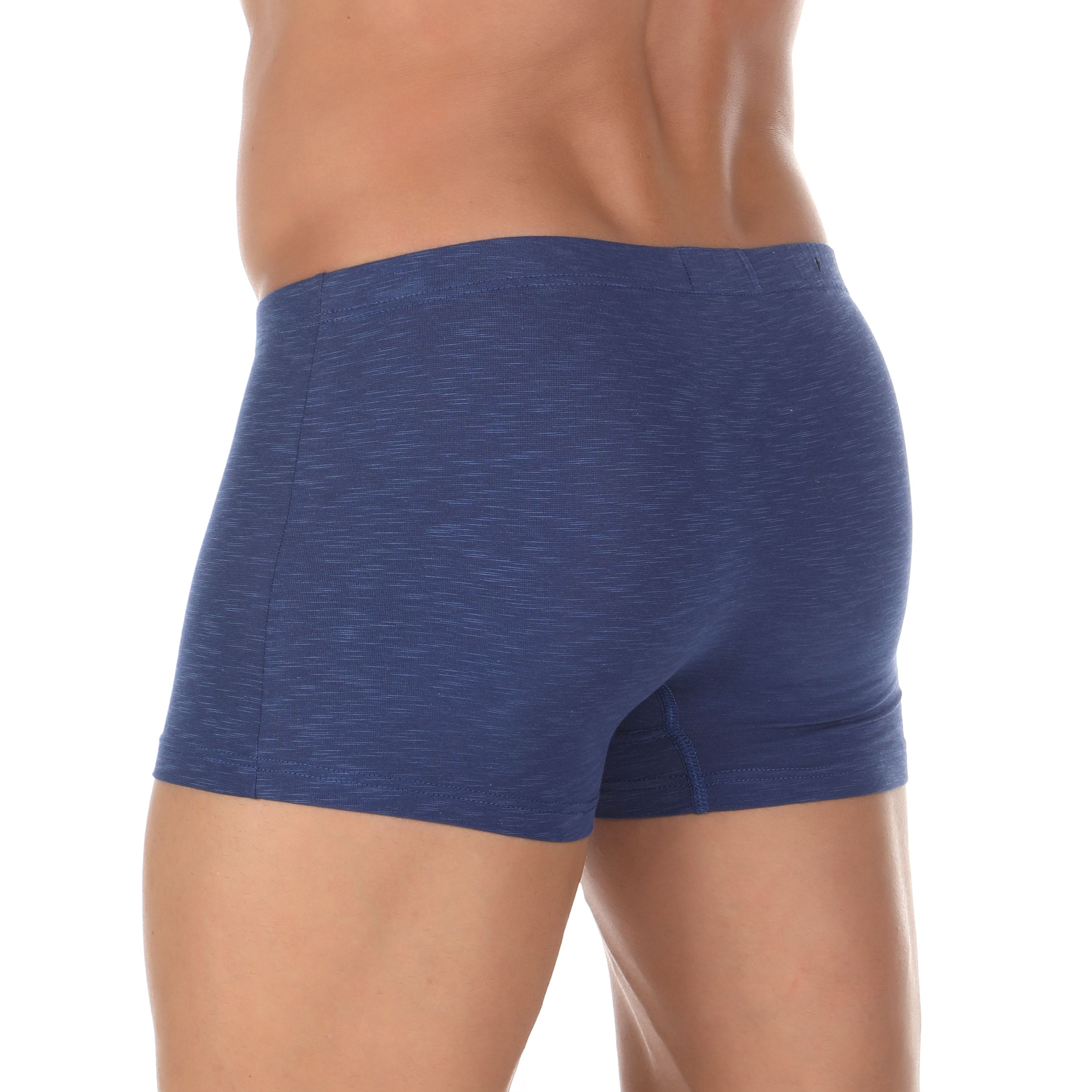 Мужские трусы боксеры темно-синие меланж BALDESSARINI 90015/5025 621 фото 2