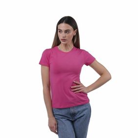 Фото Женская футболка розовая Sergio Dallini SDT651-7