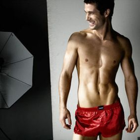 Фото Мужские шорты красные Aussiebum Pillowbiter Red