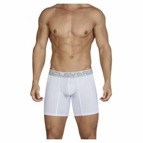 Фото Мужские трусы удлиненные боксеры белые Clever Kumpanias Long Boxer 917401
