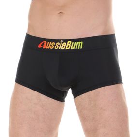 Фото Мужские трусы боксеры черные AussieBum