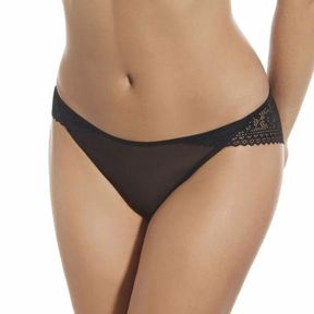 Фото Женские трусы бикини черные прозрачные Creaciones Selene LAIA / MARCELA 3120/negro