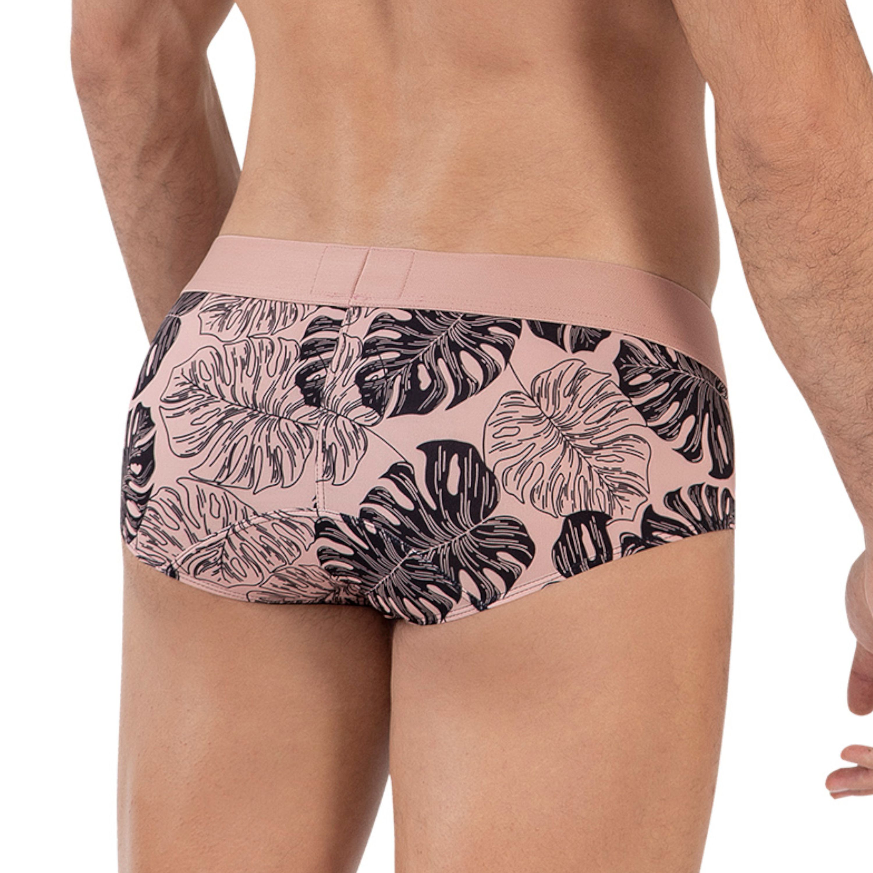 Мужские трусы брифы розовые с принтом Clever PACIF CLASSIC BRIEF 163606 фото 3