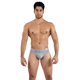 Фото Мужские брифы серые с вырезами Clever BRUSELAS BRIEF 031012