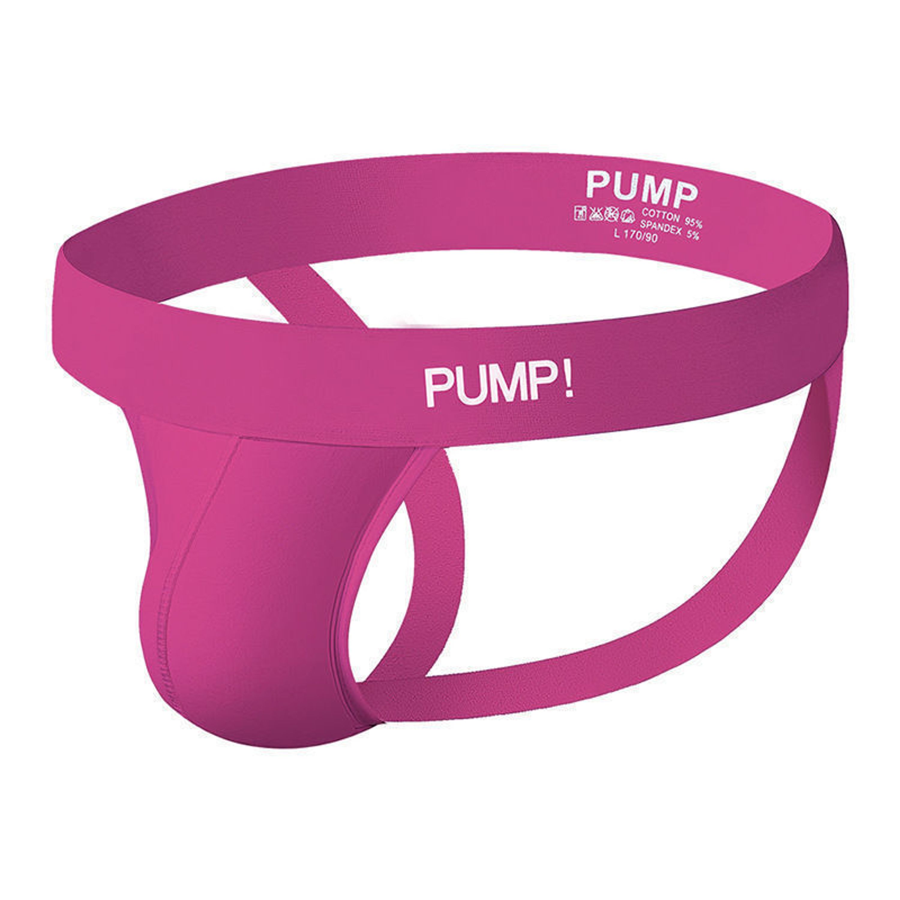 Мужские трусы джоки фуксия PUMP! PU009-22 фото 2