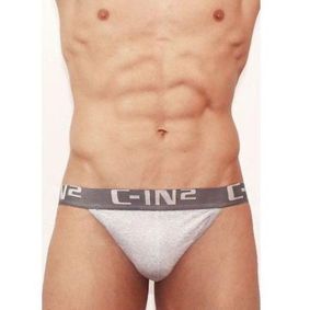 Фото Мужские трусы стринги серые C-IN2 Core Gris Y-String CIN033