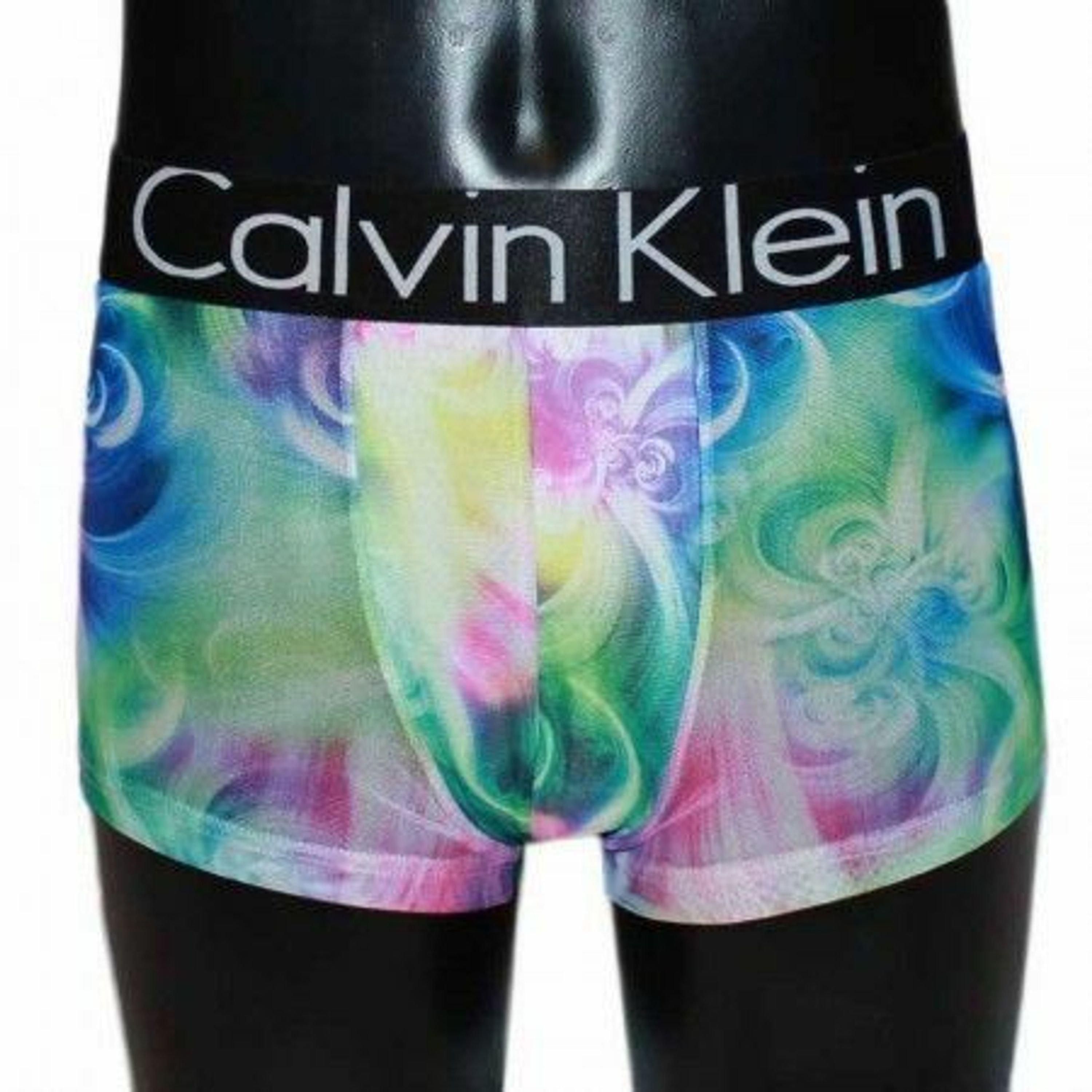 Мужские трусы боксеры разноцветные Calvin Klein фото 1