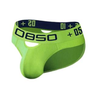 Фото Мужские трусы брифы зеленые BS BS3513-19