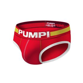 Фото Мужские трусы брифы красные Pump Red Brief H69-8