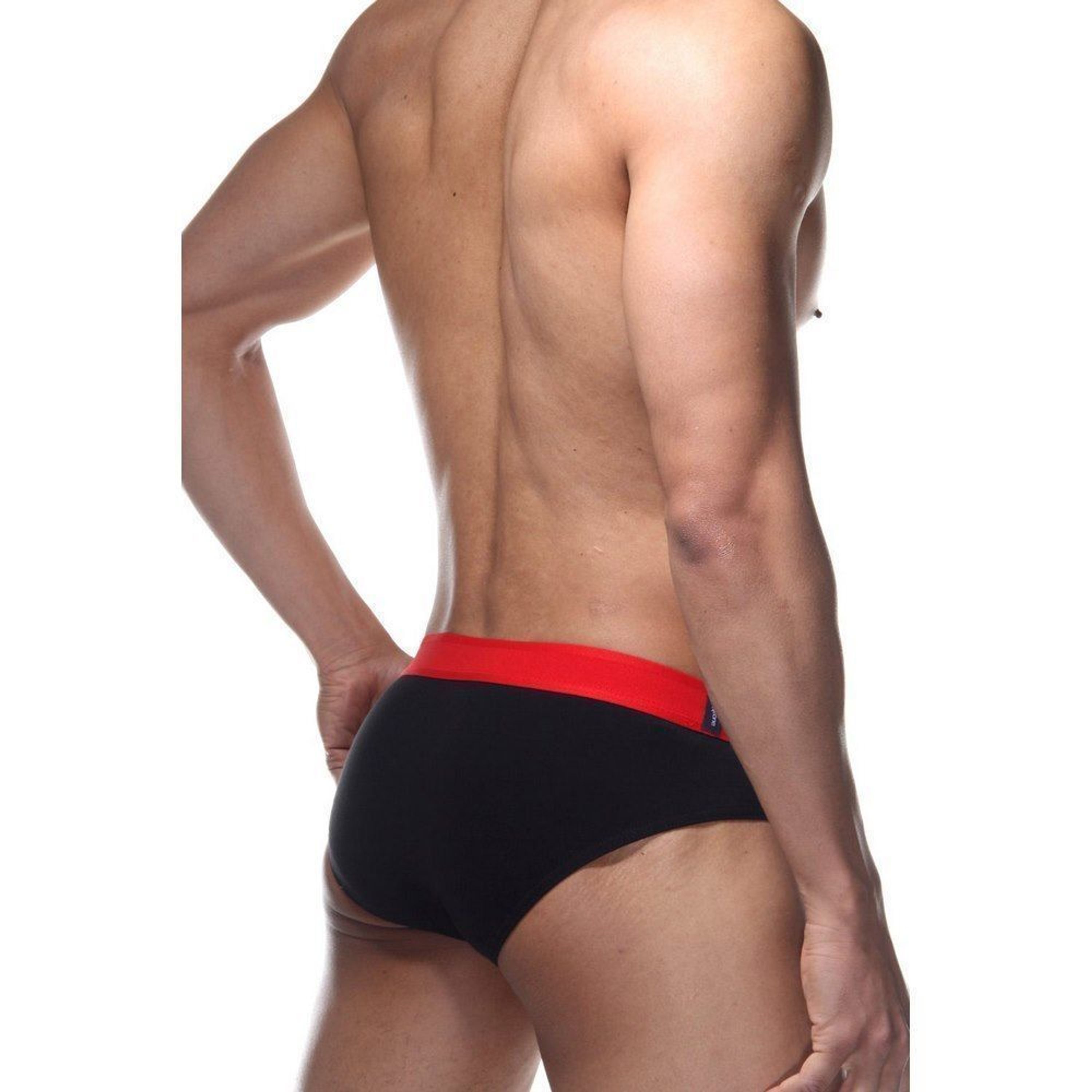 Трусы мужские слипы черные DARKZONE DZN6337 фото 2