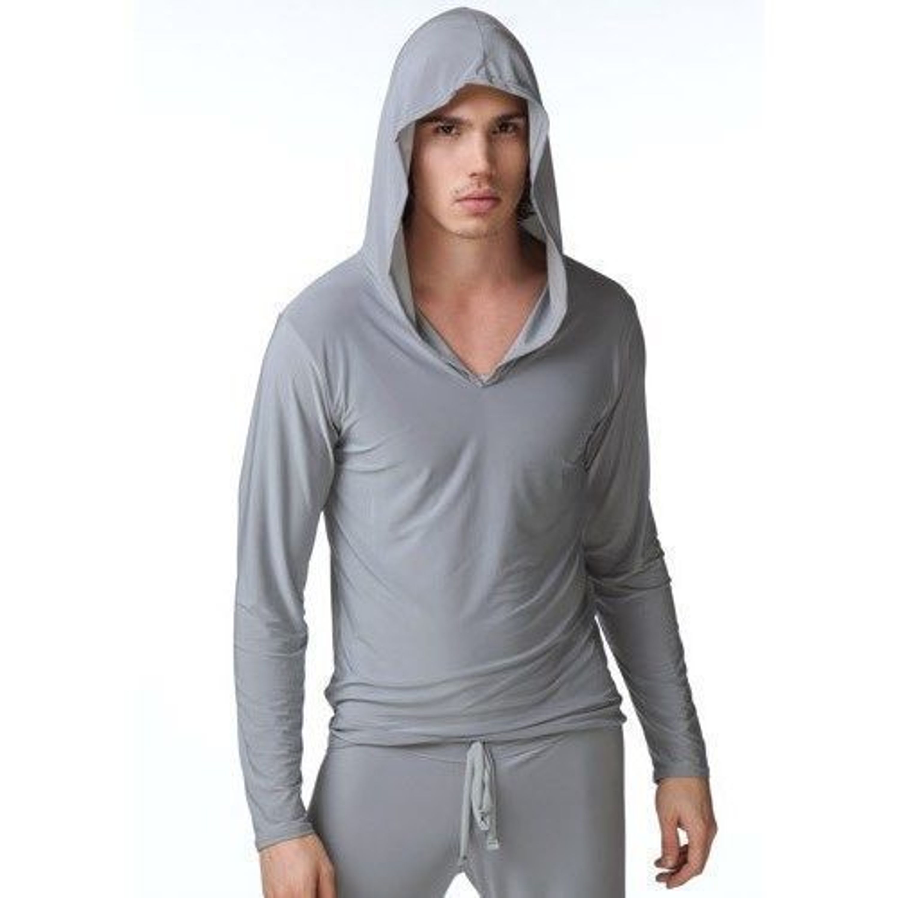 Мужская кофта серая N2N Dream Hoodie Grey фото 1